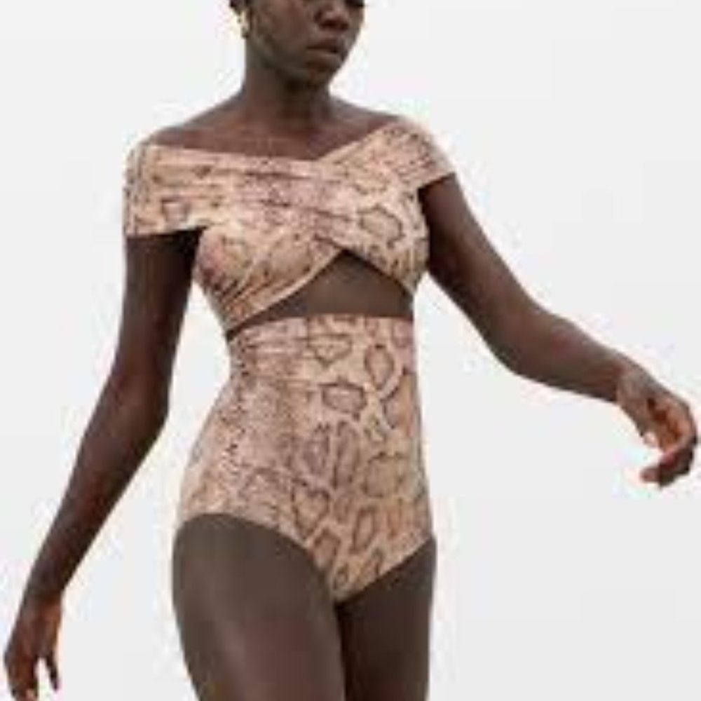 Mara Hoffman Snake Skin Bikini